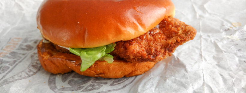 Burger King Crispy Chicken Sandwich - Trying New Food